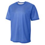 Men's Two-Sided Reversible Sports Jersey-ROYAL-WHITE