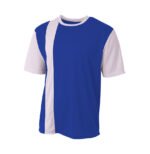 Youth Breathable Soccer Jersey for Teams-ROYAL/WHITE