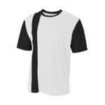 Youth Lightweight Team Soccer Jersey-WHITE/BLACK