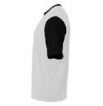Youth Lightweight Team Soccer Jersey-WHITE/BLACK - Image 3